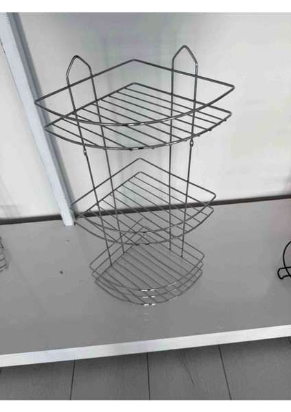 3 Katlı Ekonomik Şampuanlık,bany modelleri