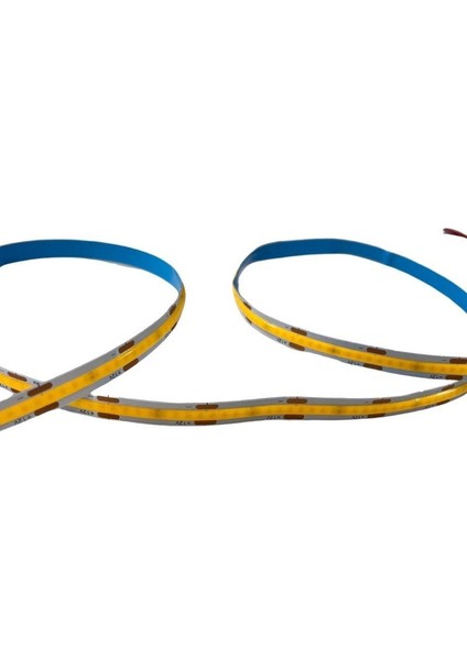 12V 8 mm Esnek Cob Şerit LED Gün Işığı 320 Ledli IP20 5m