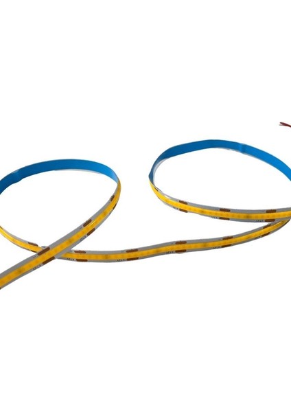 12V 8 mm Esnek Cob Şerit LED Gün Işığı 320 Ledli IP20 5m