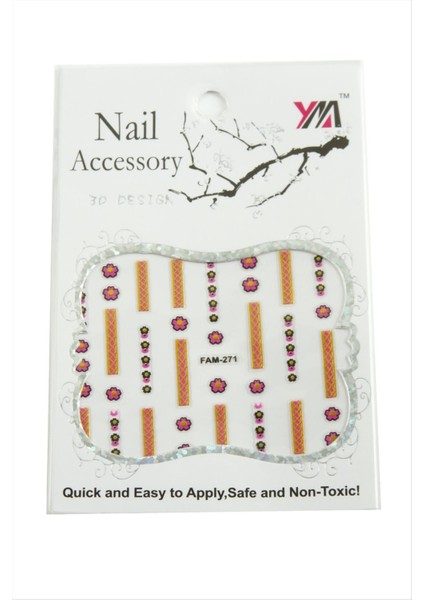 Techmrt Tırnak Aksesuarı Tattoo Sticker-Beyaz fiyatları