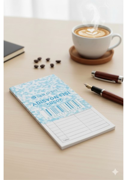 Sam Matbaa Adisyon Bilgi Fişi, Adisyon Defteri 100 Yapraklı, Numaralı Ölçüsü: 7X15 Cm. (144 Cilt) modelleri