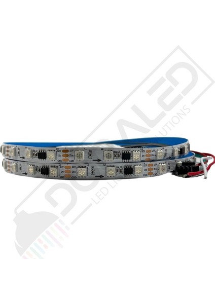 Amber Sarı Pixel Şerit LED 2811 12 Volt IP20 5m indirimleri