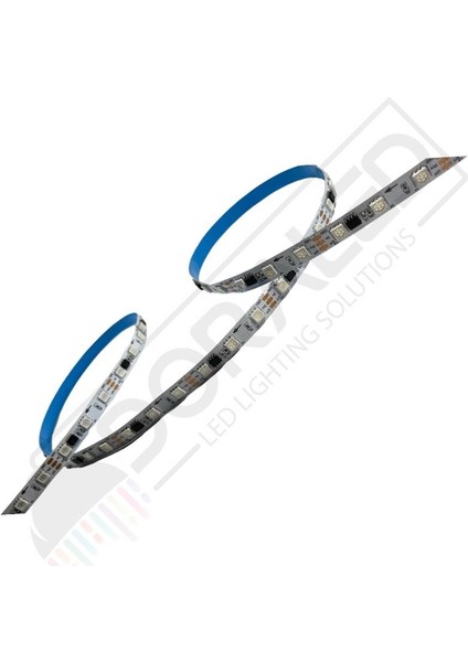 Amber Sarı Pixel Şerit LED 2811 12 Volt IP20 5m