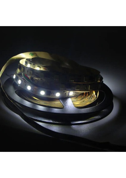 Amber Sarı Pixel Şerit LED 2811 12 Volt IP20 5m