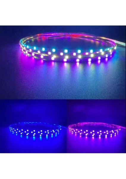 5 Volt 5MM 90 Ledli RGB 3535 Şerit Led 5M