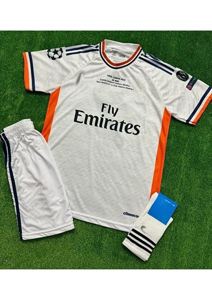 R.madridd 2014 Lizbon Şampiyonlar Ligi Finali Cristiano Ronaldo Forması 3'lü fiyatları