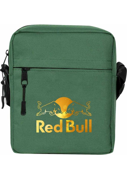 Redbull Gold Omuz Çantası Yeşil Renk
