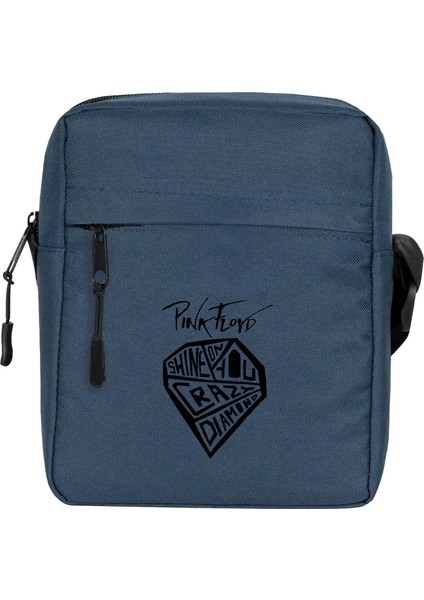 Pink Floyd Crayz Diamond Omuz Çantası Lacivert Renk