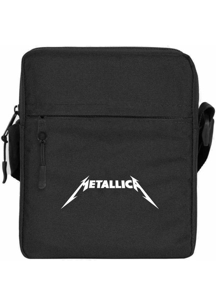 Metallica Classic Logo Omuz Çantası Siyah Renk