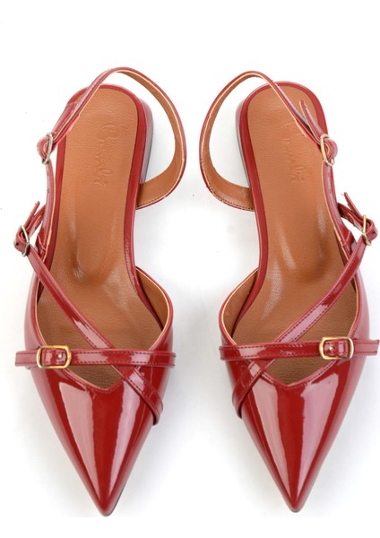 Bordo Kadın Klasik Topuklu Ayakkabı K01226015408 fırsatları