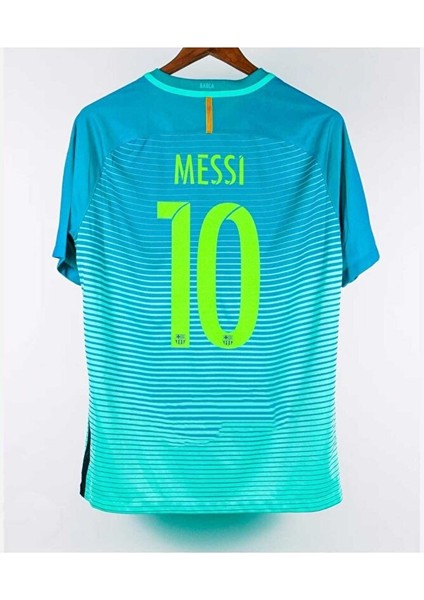 Fc. B.a.r.c.e.l.o.n.a 2016/17 Sezonu Lionel Messi Nostalji Forması (Blue)