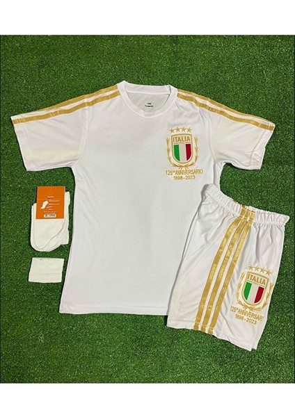 Italya 125.YIL Ciro Immobile Çocuk Forması 4'lü Set (White) fiyatları