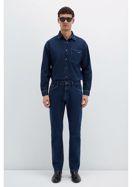 Martin Mavi Black Koyu Puslu Mavi Jean Pantolon 0037890982 fiyatları