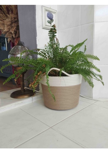 Dekoratif Düzenleyici Sepet Saksılık