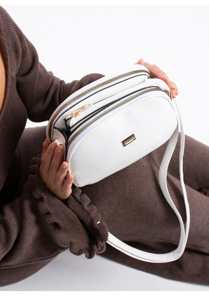 Kadın Suni Deri 4 Bölmeli Ayarlanabilir Çapraz Askılı Çapraz ve Omuz Çanta 1435 indirimleri