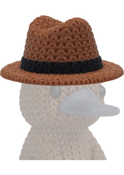 3D Örgü Ornitorenk Şapka