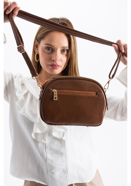 Kadın Suni Deri 4 Bölmeli Ayarlanabilir Çapraz Askılı Çapraz ve Omuz Çanta 1435 modelleri