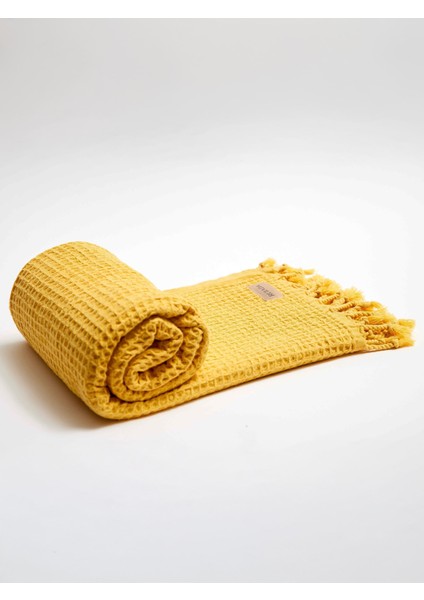 %100 Pamuk Waffle Peştemal Yumuşak, Emici, Hızlı Kuruyan, Hamam & Plaj Havlusu