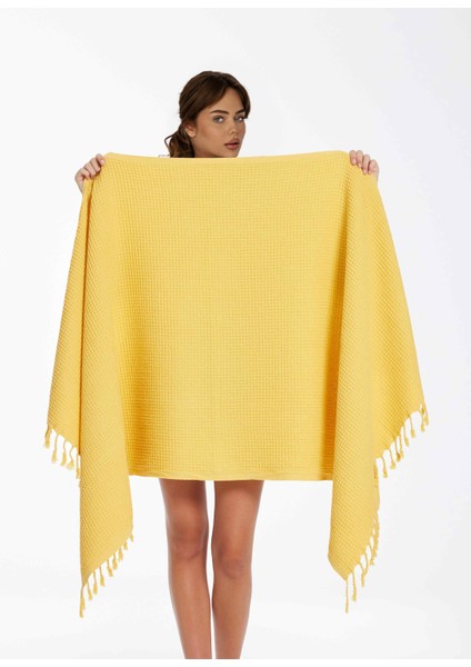 %100 Pamuk Waffle Peştemal Yumuşak, Emici, Hızlı Kuruyan, Hamam & Plaj Havlusu modelleri