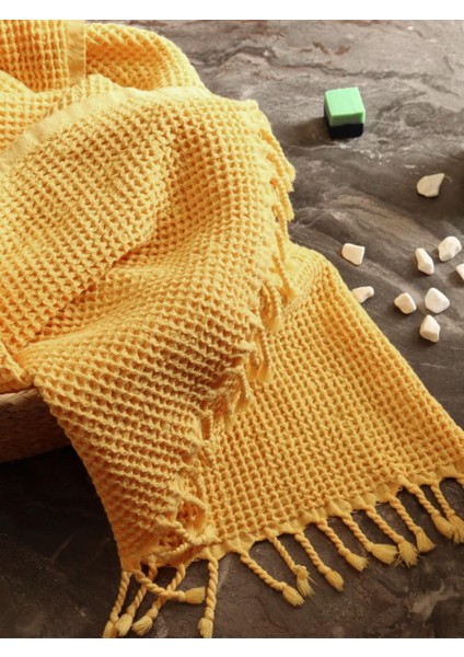 %100 Pamuk Waffle Peştemal Yumuşak, Emici, Hızlı Kuruyan, Hamam & Plaj Havlusu fırsatları
