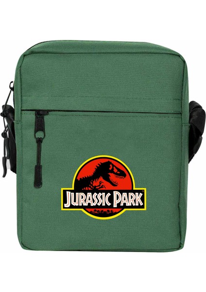 Jurassic Park Classic Omuz Çantası Yeşil Renk