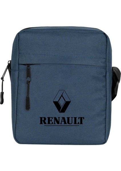 Renault Classic Logo Omuz Çantası Lacivert Renk