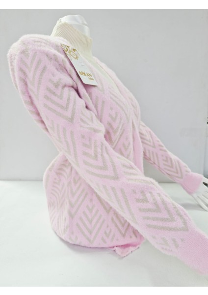 Kadın Yumuşak Dokulu Desenli Triko Hırka - Ceket fiyatları