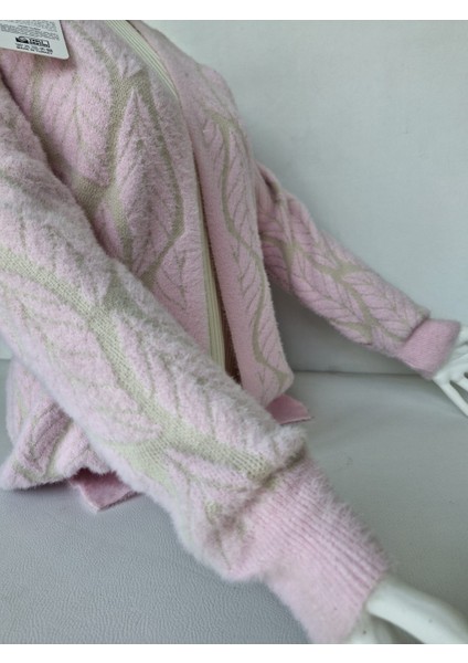 Kadın Yumuşak Dokulu Desenli Triko Hırka - Ceket fırsatları