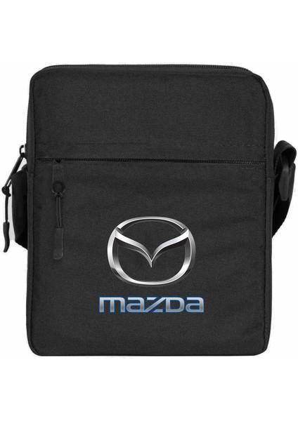 Mazda Logo Omuz Çantası Siyah Renk
