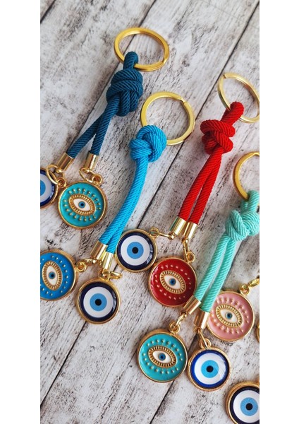 Hediyelik 10'lu Nazar Boncuklu Anahtarlık indirimleri