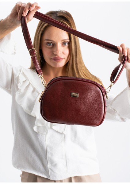 Kadın Suni Deri 4 Bölmeli Ayarlanabilir Çapraz Askılı Çapraz ve Omuz Çanta 1435