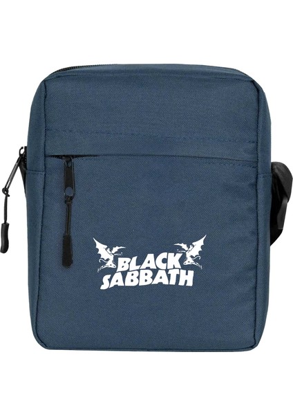 Black Sabbath Omuz Çantası Lacivert Renk