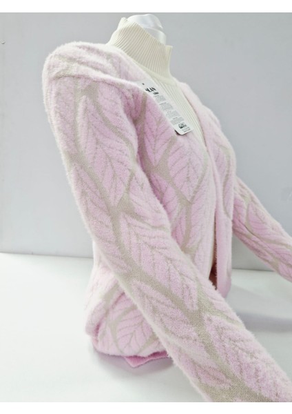 Kadın Yumuşak Dokulu Desenli Triko Hırka - Ceket fiyatları