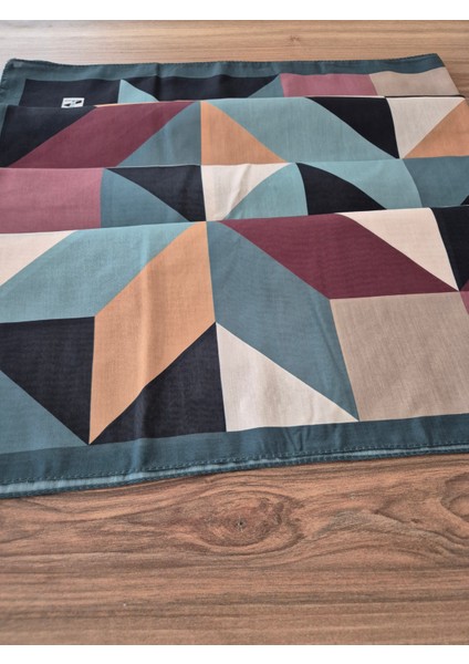 Geometrik Desenli Soft Şal modelleri