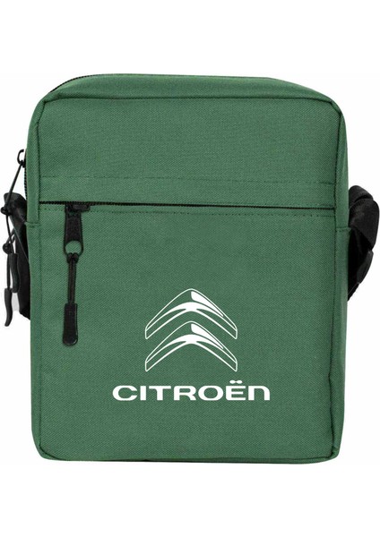 Citroen Logo 2 Omuz Çantası Yeşil Renk