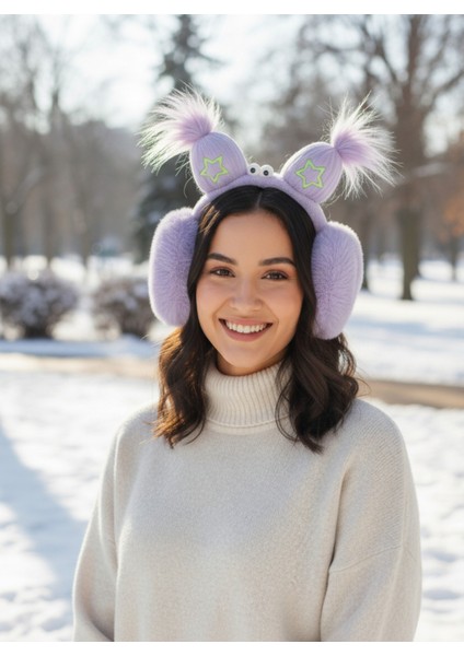 Peluş Katlanabilir Sevimli Saç Detaylı Kulaklık fiyatları