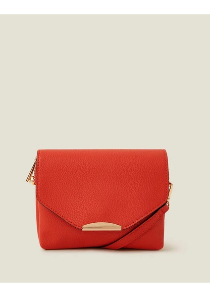 Double Zip Çapraz Çanta Çapraz Çanta