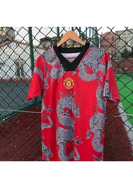 Mânchester/unîted 2023-24 Sezon Çin Yılı Özel Dragon Tasarımlı Marcus Rashford Forması fırsatları