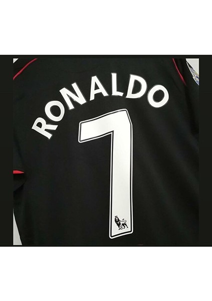 M.unitedd Moskova 2008 Sezonu Cristiano Ronaldo Çocuk Forması 4'lü Set (Black) fiyatları