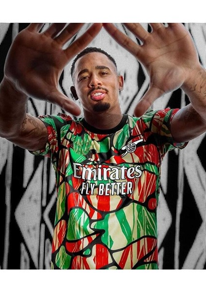 A.r.s.e.n.a.l 2024-25 Sezonu Isimsiz Pre Match Maç Önü Forması