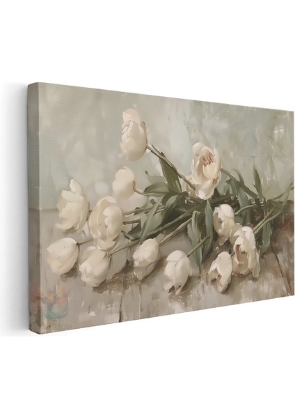 Kanvas Yatay Duvar Tablosu Kanvas Soyut Cicek Sanati4 Ev Ofis Salon Modern Duvar Tablosu