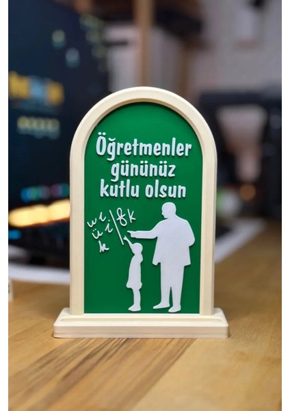 24 Kasım Öğretmenler Günü Hediyesi – Özel Tasarım Dekoratif Ürün