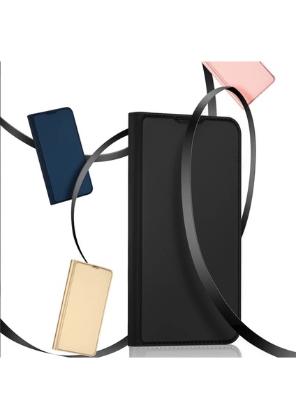 Dux Ducis iPhone 14 Pro 13 Pro 6.1inç Kılıf Kapaklı Flip Cover Kılıf Skinpro SERIES-(1903)