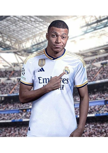 Real Madrid 2023/24 Yeni Sezon Kylian Mbappé Iç Saha Forması