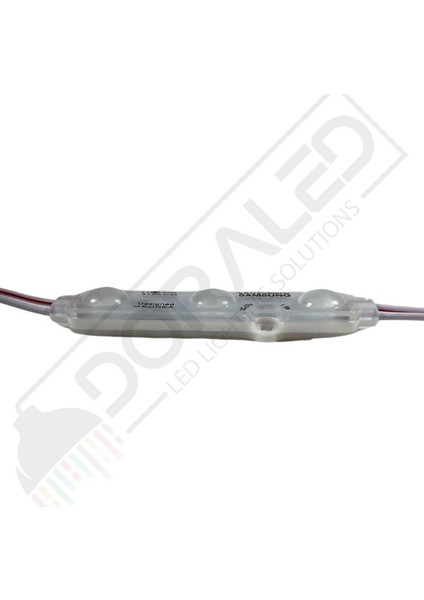 Samsung 3'lü Led Modül 12 Volt Mavi -10 Adet