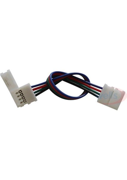 Rgb Şerit Led Için İki Yönlü Hızlı Konnektör Kablo 4 Pin (5 Adet) fırsatları