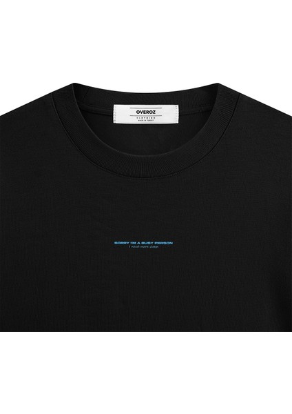 Busy Meşgul Sırt Baskılı Yarı Oversize T-Shirt 1200 fırsatları
