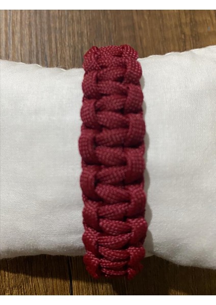 Bordo Paracord Bileklik modelleri
