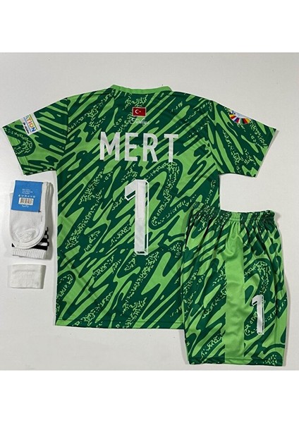 Türkiye Euro 2024 Mert Günok Kaleci Çocuk Forması 4'lü Set