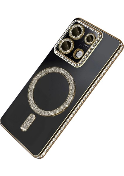 CPT05 Xiaomi Redmi Note 13 Pro 4g Joke Simli Magneticsafe Kılıf - Gold fırsatları